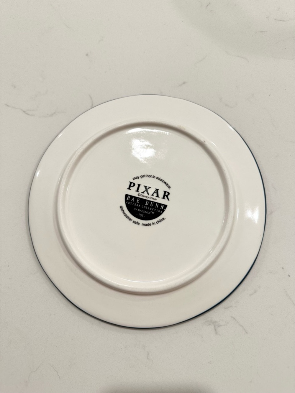 Disney Pixar Rae Dunn Ratatouille Ceramic plate LIMITED EDITION - Picture 2 of 2